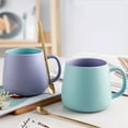 thumbnail image 5 of Large Ceramic Mug,Ceramic Cup For Hot Drinks,Porcelain Coffee Mug With Handle For Office Kitchen, 5 of 6