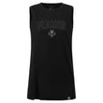 thumbnail image 2 of Women's Levelwear Black Calgary Flames Influx Darkmoon Tank Top, 2 of 3