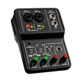 thumbnail image 1 of VONKY Plastic Sound Card Professional Stereo USB Power Audio Mixer Studio Music Recording Live Streaming Phone Speaker Console, 1 of 5