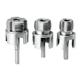 thumbnail image 2 of 4 in 1 Water Pipe Threader,2026 New Pipe Tapping and Threading Tool Premium Carbon Steel Dual-Function Internal & External PVC Pipe Threader for 1/2",3/4",1" Sizes,for All Electric Drills(A), 2 of 9