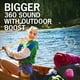 thumbnail image 2 of Ultimate Ears WONDERBOOM 3, Small Portable Wireless Bluetooth Speaker, Big Bass 360-Degree Sound for Outdoors, Waterproof, Dustproof IP67, Floatable, 131 ft Range - Performance Blue, 2 of 5