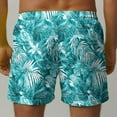 thumbnail image 5 of UVEASISHA Men's Swim Trunks 2025 Summer Casual Tropical Print Beach Shorts Quick Dry Bathing Suits Board Shorts with Pockets Summer Sales Clearance Multicolor 3XL, 5 of 6