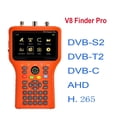 thumbnail image 2 of V8 Finder Pro DVB-S2 DVB-T2 DVB-C AHD H.265 Satellite Meter Satellite Finder Better Than Satlink ST-5150 Ws-6933 Vf-6800 ,Portable Carrying, 2 of 7