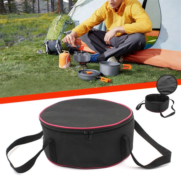 Bolsa De Almacenamiento De Vajilla De Picnic Bolsa de almacenamiento de vajilla para picnic Portador portátil anticolisión para cubiertos de picnic