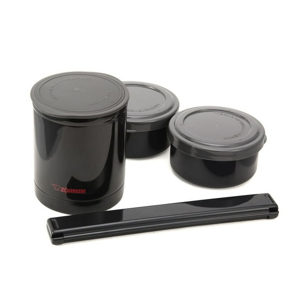 ZOJIRUSHI Japan Bento Lunch Box Thermoses Keep Warming Black SZ-KA02-BE # Zojirushi