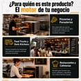 thumbnail image 4 of Horno Electrico Industrial Pizza Pan 40 Cm 300w 350°c Gutstark, 4 of 5