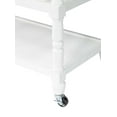 thumbnail image 6 of Convenience Concepts French Country Stainless Steel Top Kitchen Cart- White Wood, 6 of 10