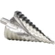 thumbnail image 1 of HSS Broca escalonada para carpintería 4-32 mm 6-60 mm Broca en espiral Ranura escalonada Pagoda Taladro Mango triangular Cincel Taladro escalonado Cono Herramienta eléctrica (Color : 1pc 6 60mm) Ormromra  ZSY-0451, 1 of 4