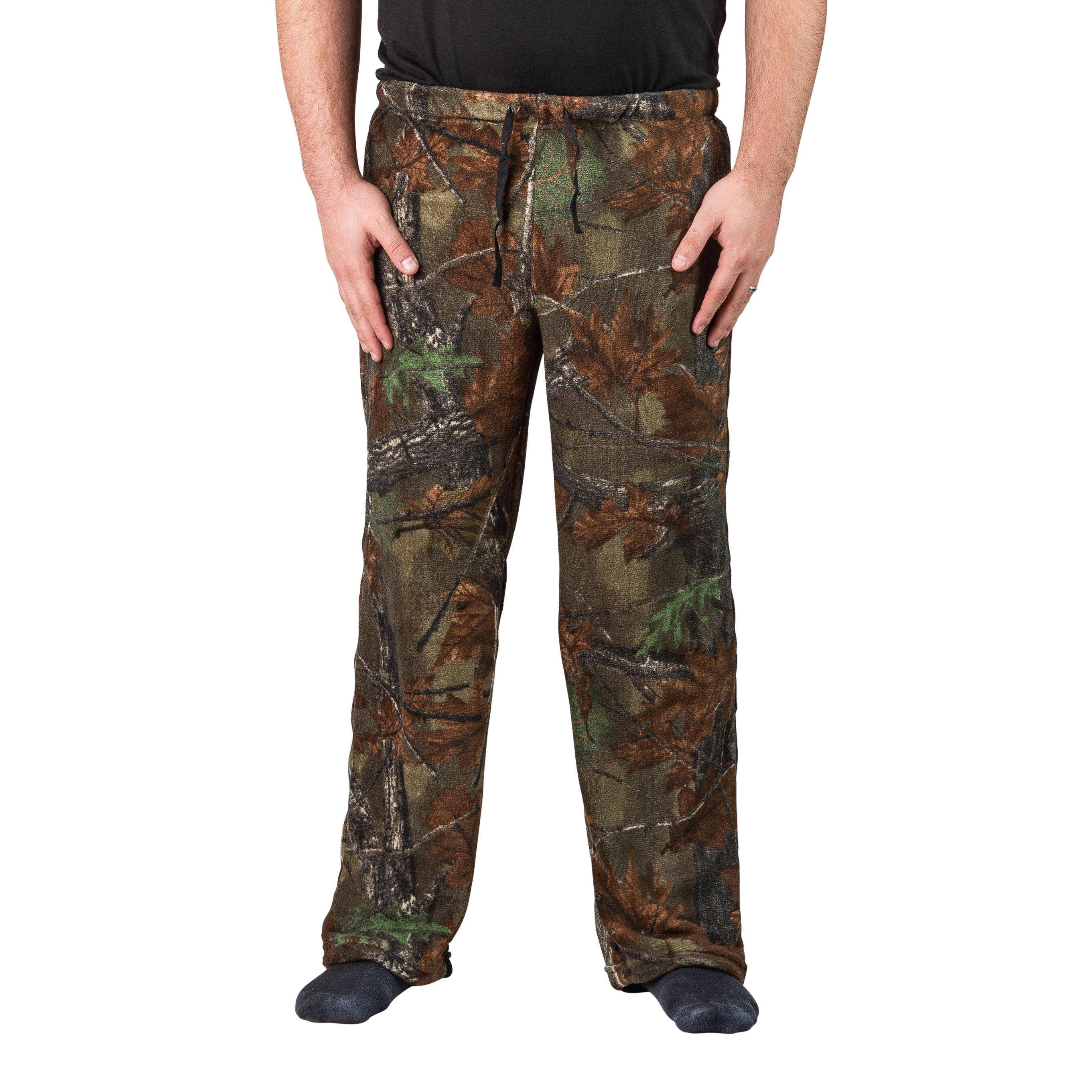 coral fleece pants