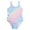 Z02-Pink, variant on Girls One Piece Swimsuit Quick Dry Swimwear Beach Bathing Suit for 5-18 Years Blue for Size 6-7 Years