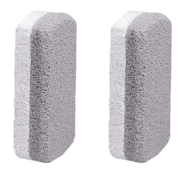 Limpiador de pies, lima de piel muerta para eliminar callos y exfoliación de pies córneos, 2 piezas de color blanquecino Adepaton CPB-US-YYM415-1