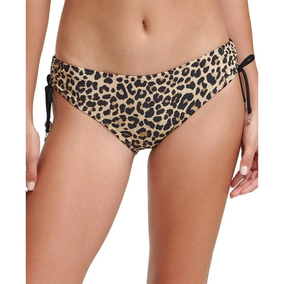 DKNY SUNTAN Printed Side-Tie Bikini Swim Bottom, US 2X-Large