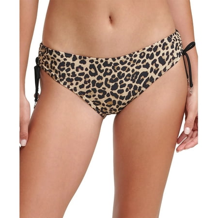 DKNY SUNTAN Printed Side-Tie Bikini Swim Bottoms  US X-Large