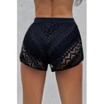 thumbnail image 4 of Women's Normal Swimwear Beach Bottom Shorts Swimsuit Drawstring Cut Out Plain Beach Wear Holiday Bathing SuitsGift, 4 of 5