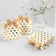thumbnail image 5 of Adornos navideños, regalos navideños, 10 juegos de bolsos con lazo y lunares dorados estampados en caliente, corbatas, bufandas, mini bolsas de regalo, cajas de embalaje de papel., 5 of 8