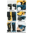 thumbnail image 3 of MOMOJIA Powerful Brushless Motor Electric Hammer Drill set for Heavy Duty Application, 3 of 8