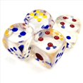 thumbnail image 2 of Dados Gigantes de 25 mm con Puntos de Colores, Dados Transparentes de 6 Caras, Divertidos Dados de Juego de Seis Caras para Farkle, Otros Juegos de Dados, 20 Piezas, 2 of 6