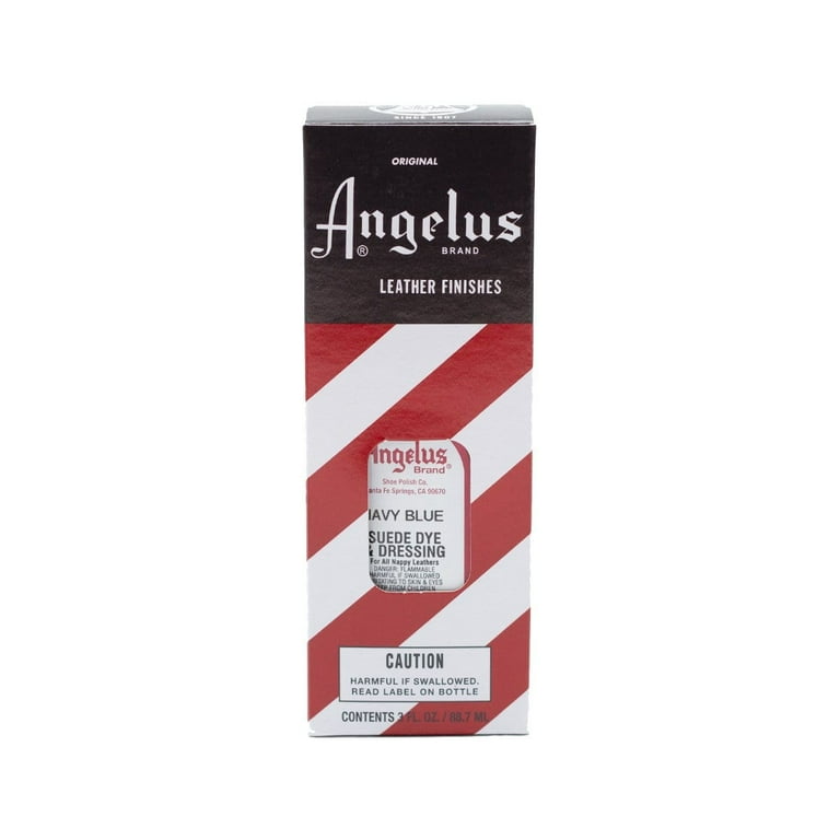 Angelus Suede Dye 3 oz. Navy Blue Walmart