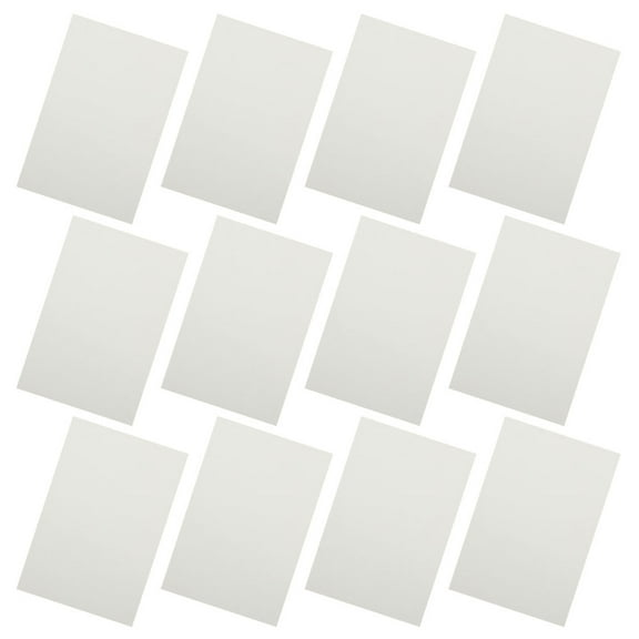 Raindrops White Aluminum Sublimation Sheets for Photos Signs and Crafts 12 Pieces Metal Sheets