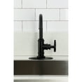 thumbnail image 3 of Kingston Brass KSD8500RX Belknap Single-Handle Bar Faucet, Matte Black, 3 of 6