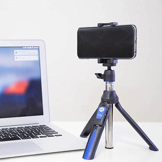 pitrice Benro MK10 Perche à Selfie Trépied Bluetooth 3.0 Acier Inoxydable Monopode Ajustable pour IOS/Android