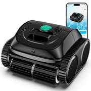 Restored WYBOT C1 Robotic Pool Cleaner, 4-in-1 Cordless Pool Vacuum for Inground and Above Ground Pools up to 1,614 Sq.ft, 150-Min Runtime, Wall & Waterline Cleaning B Grade