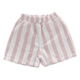 thumbnail image 6 of mgoYE Shorts for Boys 3-9 Months Cotton Stripe Elastics Waist Casual Summer Toddler Shorts Lightweight Pink, 6 of 6