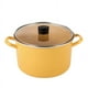 thumbnail image 1 of Olla Recta Cinsa 24 cm Peltre con Tapa Vidrio Amarillo Inducción, 1 of 4