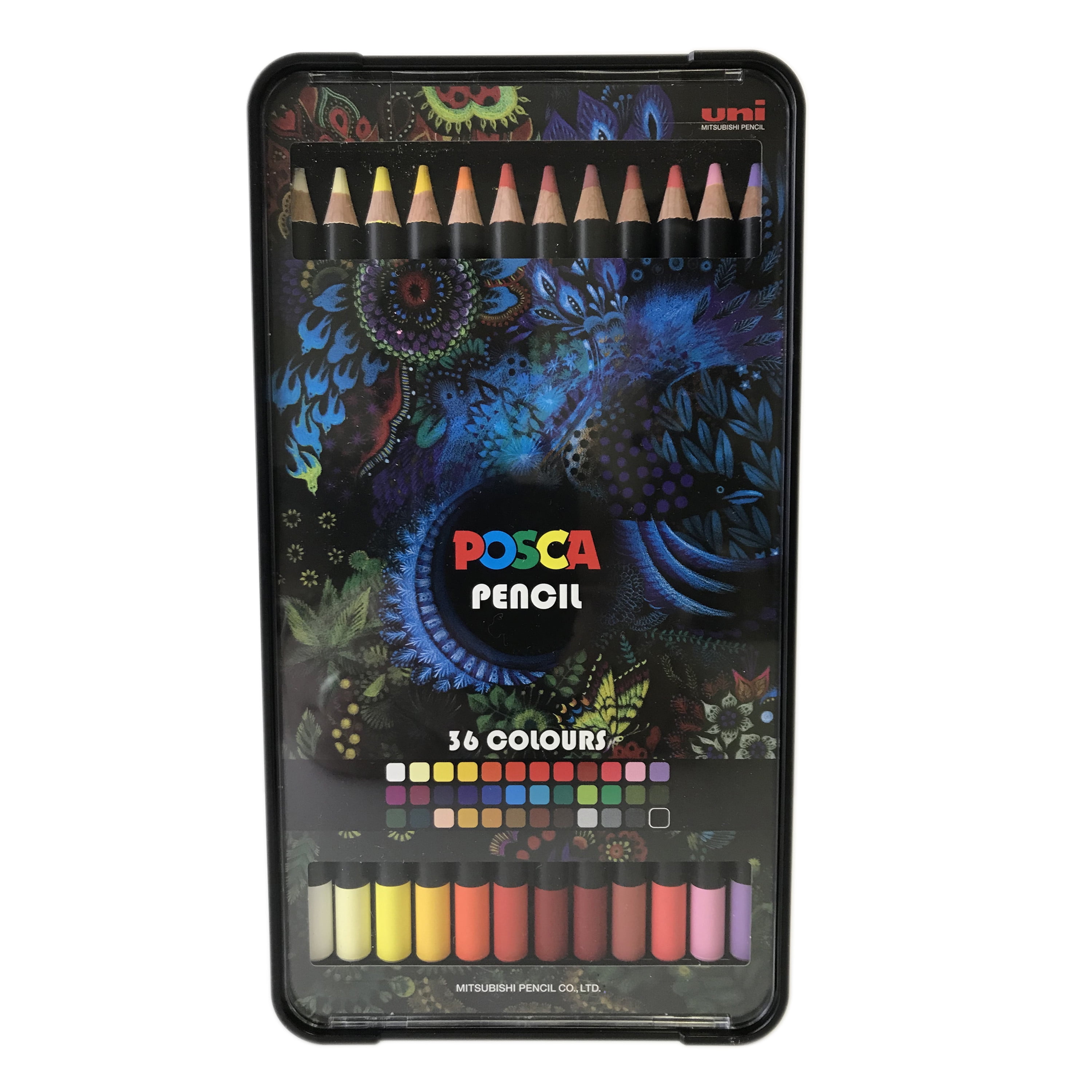 36pcs Art Drawing Set Canvas Wrap Artist Sketch Paint Coloring Bag Penc VCF 