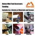 thumbnail image 4 of Accesorio para herramientas rotativas Merryland, lijadora de tambor para Dremel, 184 piezas, 4 of 5