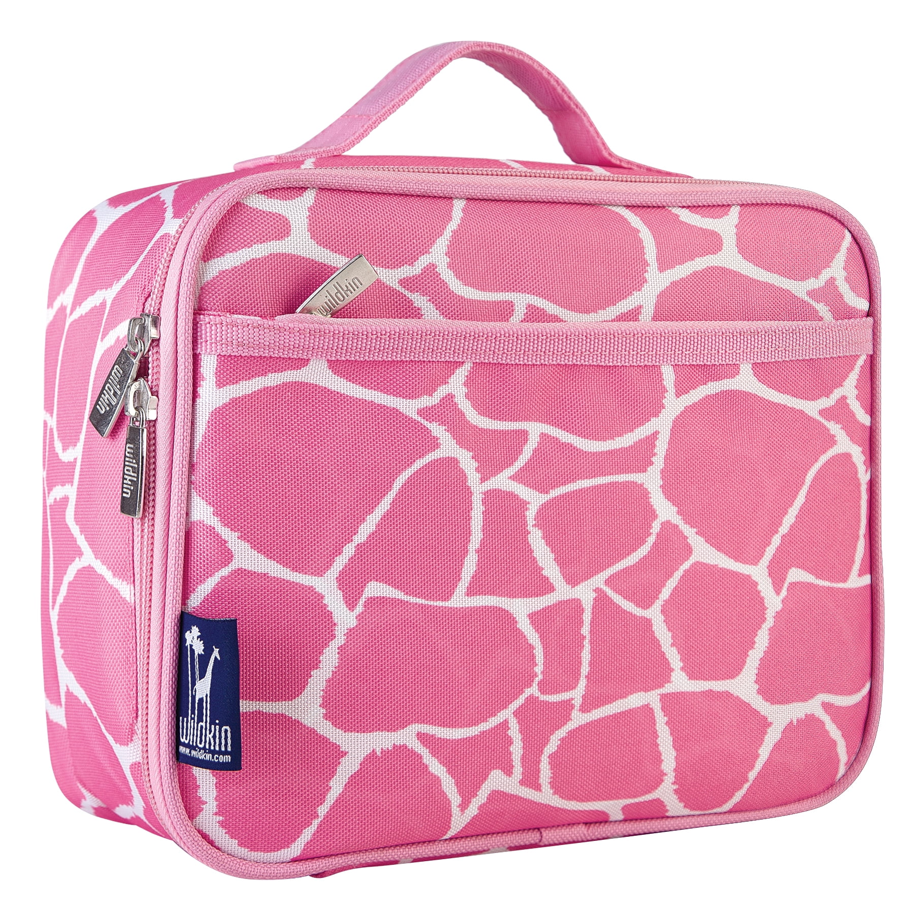Wildkin Kids Insulated Lunch Box for Boy and Girls, BPA Free (Pink