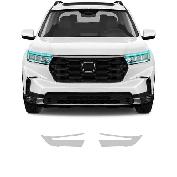 For Honda Pilot 2023 2024 2025 Car Headlight Protection Film Anti-scratch Exterior TPU PPF Transparent Repair Resist Accessories