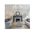 thumbnail image 5 of Lampara Xtellar Blanco Colgante Cristal Vintage Elegant Lujoso Moderna 6luz, 5 of 5