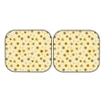 thumbnail image 7 of Balery 2 Piece Sunflowers Bee Car Windshield Sun Shade|Foldable Front Windshield Shade for Car Front Window for Most Sedans SUV Truck-Small, 7 of 7