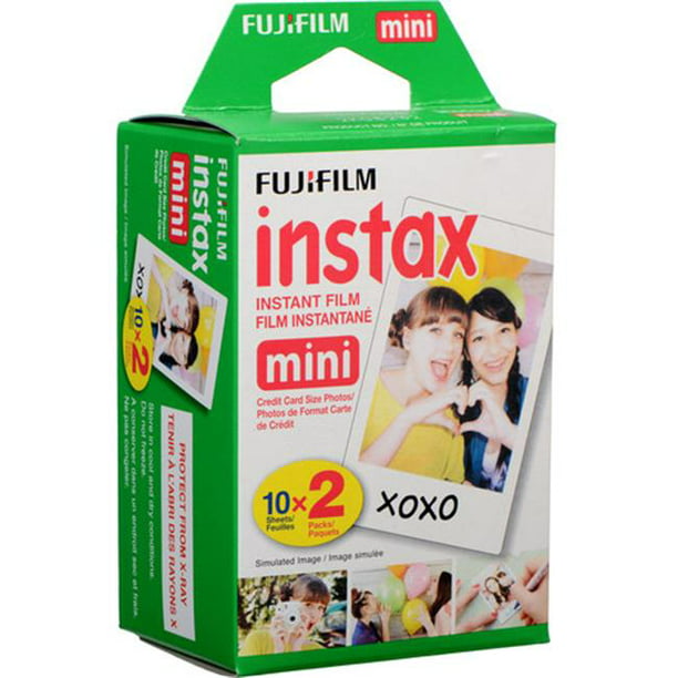 multifunctioneel grootmoeder overschot Fujifilm 16437396 Instax Mini Film Twin Pack - Walmart.com