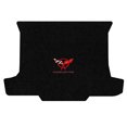 thumbnail image 2 of Lloyd Mats Custom Fit Floor Mats for Corvette C5 Coupe 1998-2004 Convertible LogoMat Trunk Black, 2 of 5