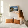 thumbnail image 2 of Woods Cove - Laguna Beach California Photography Oak Framed Wall Art Print 24 x 36 inches, 2 of 6