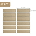 thumbnail image 5 of Pure Era 8" x 30" Carpet Stair Treads Protector Cover Indoor Non Slip Self Adhensive Tape Free Set of 12 (Khaki Mini Diamond Trellis), 5 of 10