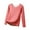 Watermelon Red, variant on Censtreet Women's Long Sleeve Thermal Underwear Baselayer Shirt Women Clothing Premium Comfort Winter Tops