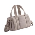 thumbnail image 2 of Bolso de mano acolchado para mujer, moderno y casual, ideal para gimnasio, camping y viajes. Camello, 2 of 9