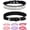 Black1, variant on 1 Pcs Bling Dog Collar for Small Medium Large Dogs, Crown Rhinestone Dog Collars for Girl and boy Dog, Diamond Puppy Collars, Adjustable Leather Suede  Cat Collar