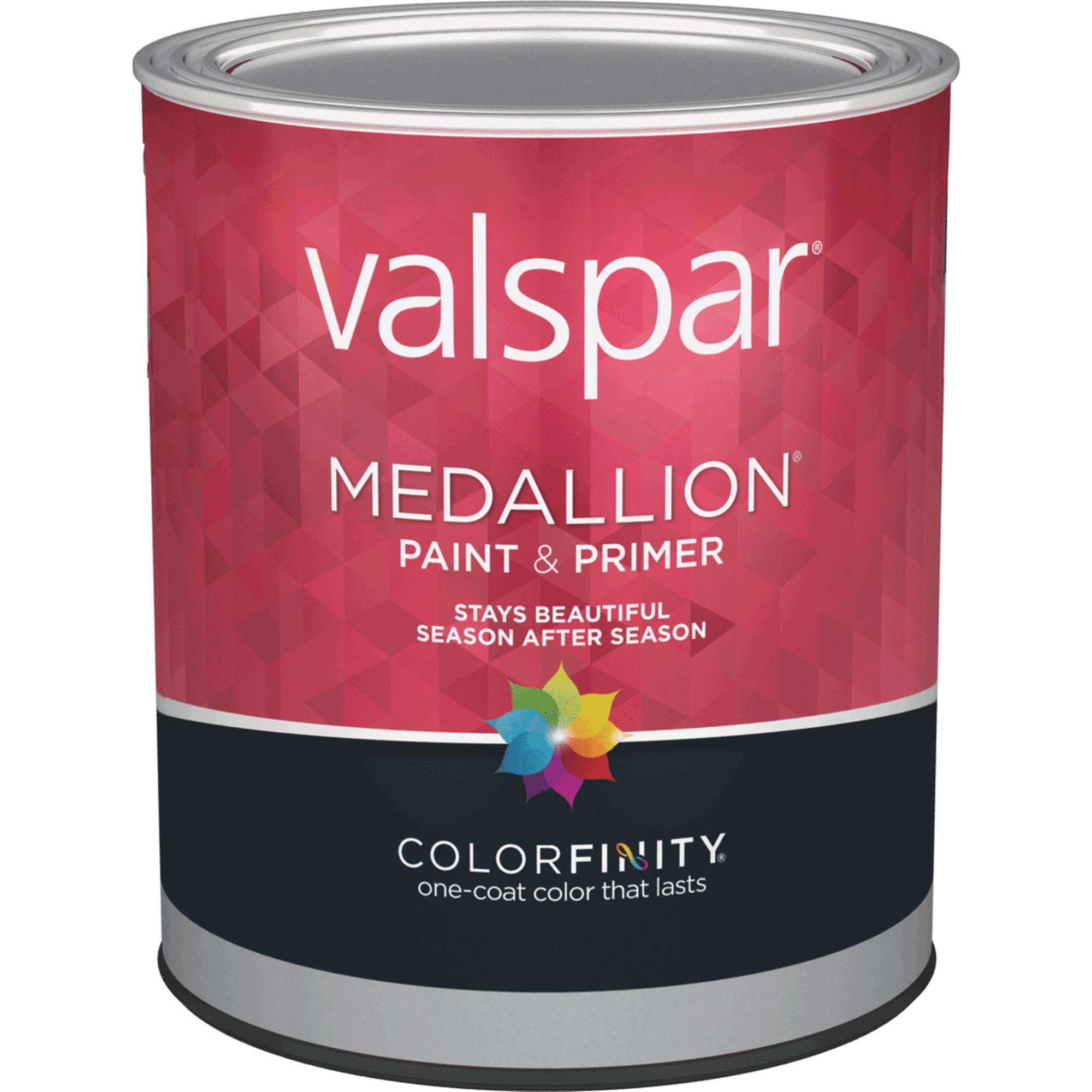 Valspar Medallion 100 Acrylic Paint & Primer Flat Exterior House Paint