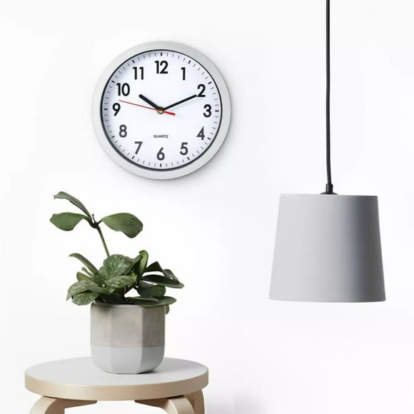 Boreal Craft New Years Eve Countdown Timer Round Wall Clock Bedroom Kitchen Clocks Quartz Sweep Movement Home