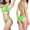 Green, variant on Bikini Sets for Women Sexy Two Piece Clearance,Fashion Women's Sleeveless Bikini Set Swimsuit Push-Up Padded Swimwear Swimsuit Beachwear