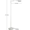 thumbnail image 2 of Brightech Leaf - Adjustable Pharmacy LED Floor Lamp for Reading, Crafts & Precise Tasks - Standing Bright Light for Living Room, Sewing - Great Lighting for Office Desks & Tables - Platinum Silver, 2 of 3
