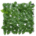 thumbnail image 1 of Artificial Leaves Fence Hedge Wall Outdoor Garden Yard Decoration Privacy Screen Protect Ivy Fence Vertical Courtyard DecorB 0.5x1mChina He Qiyong unisex, 1 of 1