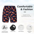 thumbnail image 3 of Lukts Foxes In Different Poses Print Mens Swim Trunks Swim Shorts Quick Dry Bathing Suits for Men Beach Shorts Mesh Lining Swimming Trunks ,Bathing Suit-Medium, 3 of 6