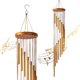thumbnail image 1 of Carillón de viento para exteriores, carillón de viento de 36 pulgadas con tubo de aleación de aluminio de 18 pulgadas, carillón de viento para exteriores, 1 of 4