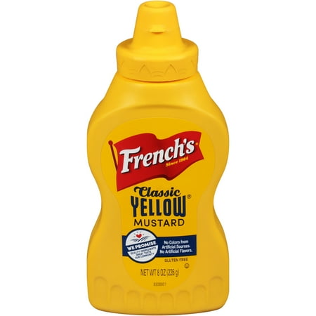 (3 Pack) French's Classic Yellow Mustard, 8 oz