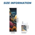 thumbnail image 3 of Lsque Sunset Floral Fantasy Landscape Printed Cooling Towel (40"x 12"), Ice Towel, Microfiber, Soft Breathable Chilly Towel for Yoga, Sport, Gym, Workout, Fitness, Running, 3 of 9